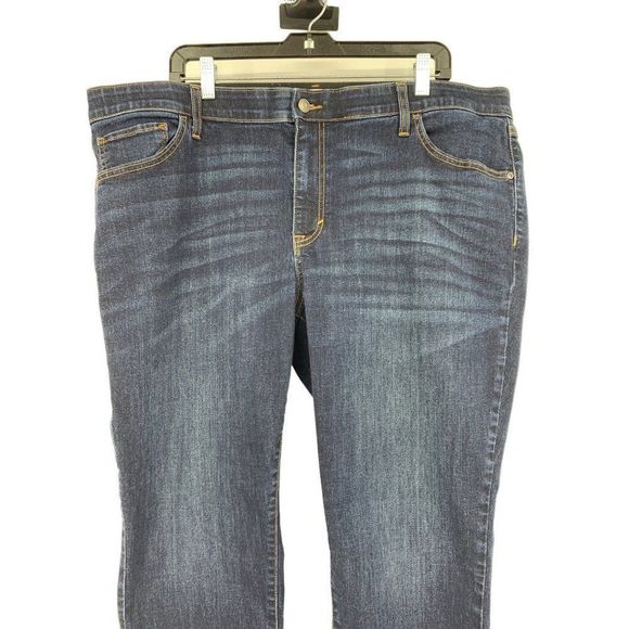 Women’s Sonoma jeans Medium Wash size 22W plus skinny curve 2004 - Picture 2 of 8